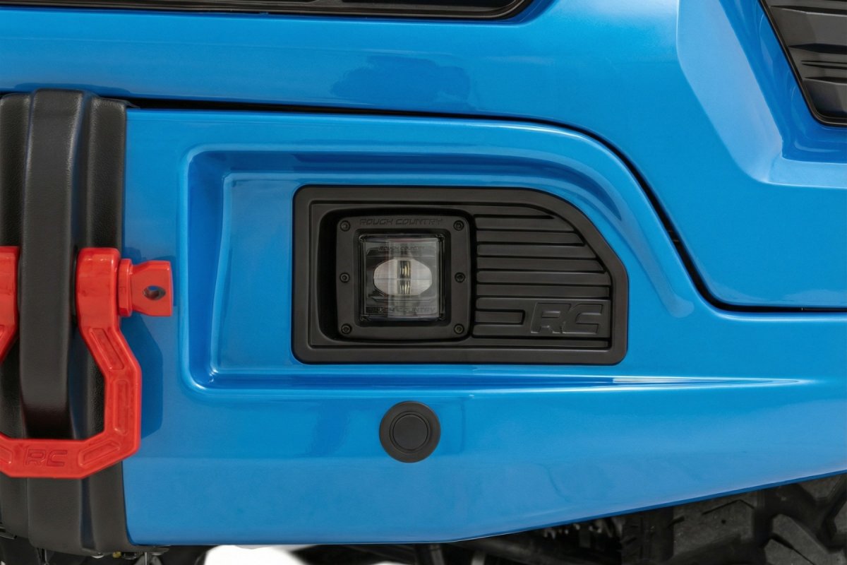 Chevrolet Silverado 1500 Bumper - Front - Rough Country - FXS - Glacier Blue - '23-'26